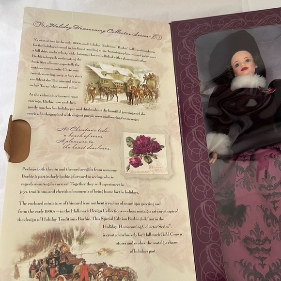 Barbie Special Edition Hallmark Holiday Homecoming Series (1996) NIB - Picture 3 of 4